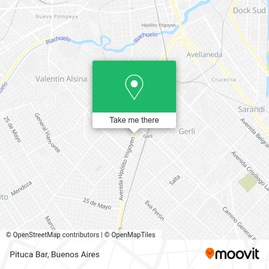 Pituca Bar map