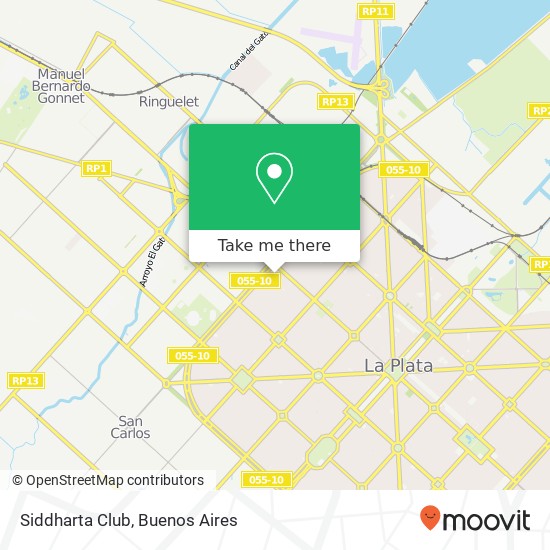 Siddharta Club map