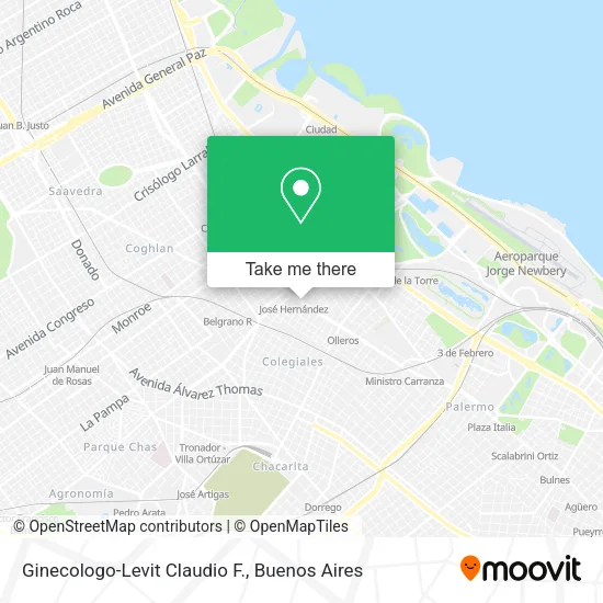Mapa de Ginecologo-Levit Claudio F.