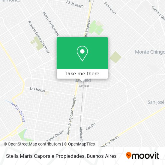 Stella Maris Caporale Propiedades map