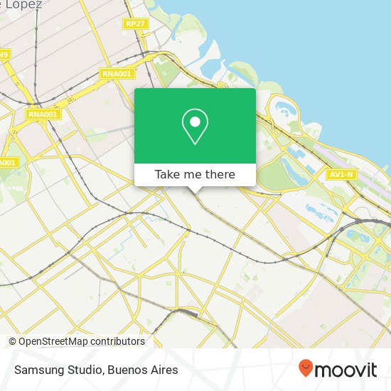 Samsung Studio map