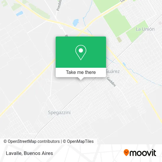 Lavalle map