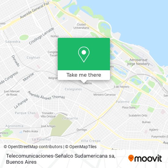 Telecomunicaciones-Señalco Sudamericana sa map