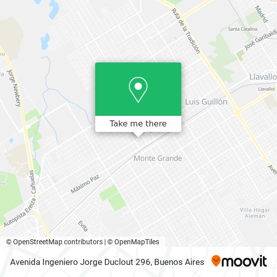 Avenida Ingeniero Jorge Duclout 296 map