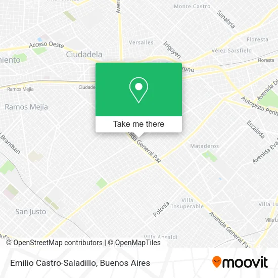 Emilio Castro-Saladillo map
