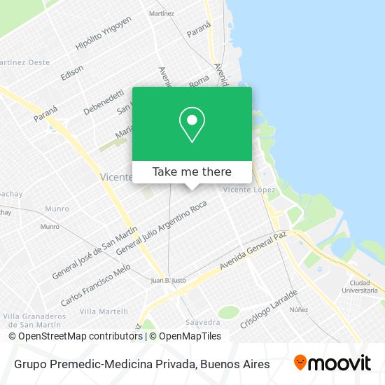 Grupo Premedic-Medicina Privada map