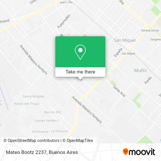Mapa de Mateo Bootz 2237