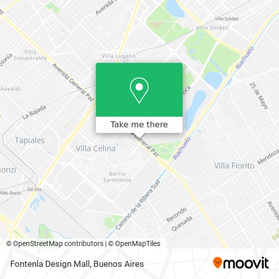 Fontenla Design Mall map