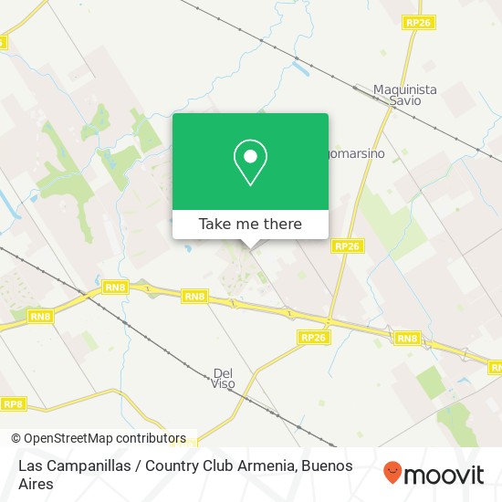 Las Campanillas / Country Club Armenia map