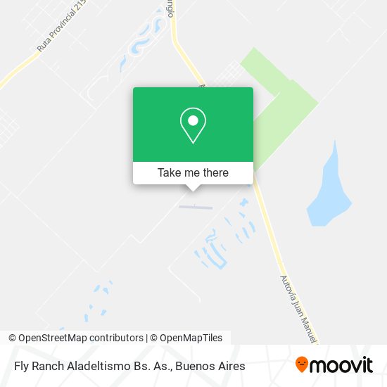 Mapa de Fly Ranch Aladeltismo Bs. As.