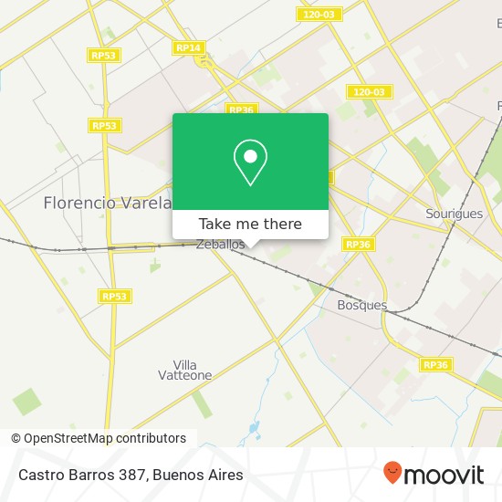 Castro Barros 387 map
