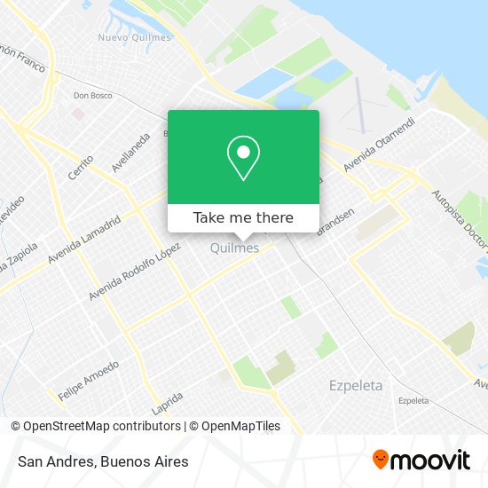 Mapa de San Andres