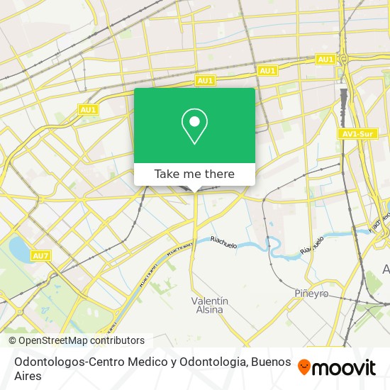 Odontologos-Centro Medico y Odontologia map