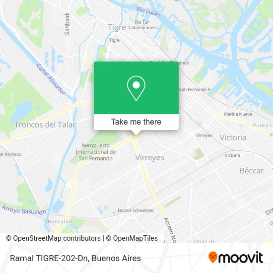 Ramal TIGRE-202-Dn map