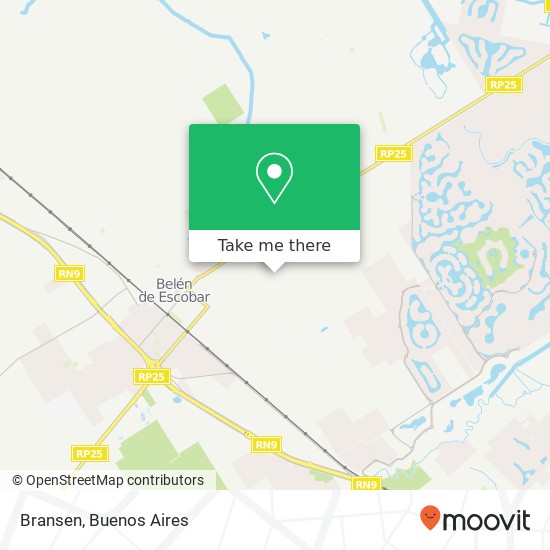 Bransen map