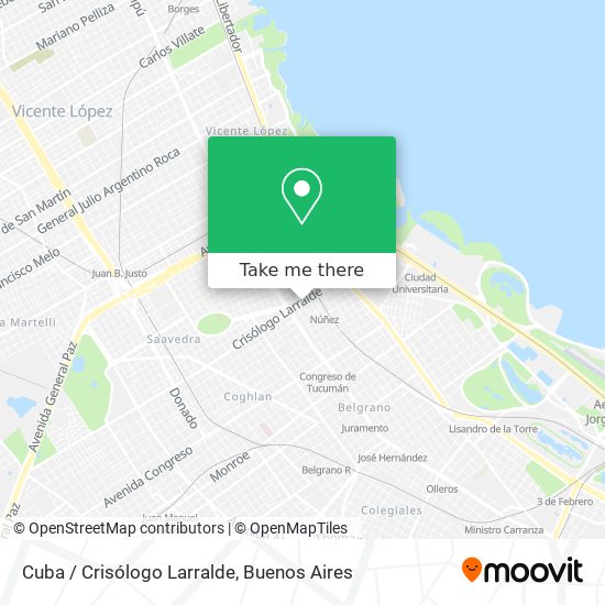 Mapa de Cuba / Crisólogo Larralde