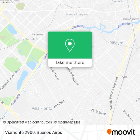 Viamonte 2900 map