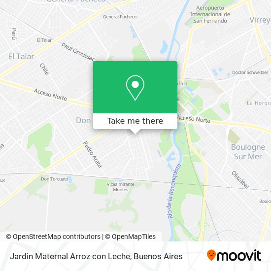 Jardin Maternal Arroz con Leche map