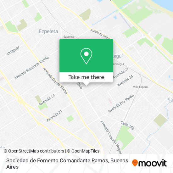 Sociedad de Fomento Comandante Ramos map