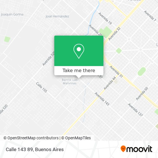 Calle 143 89 map