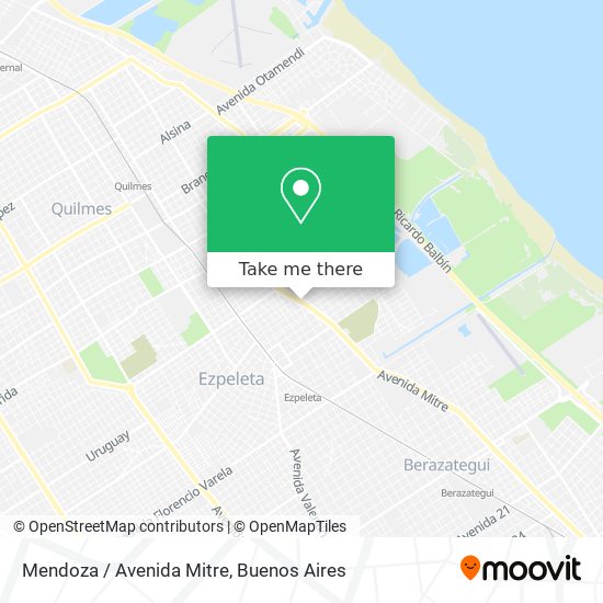 Mendoza / Avenida Mitre map