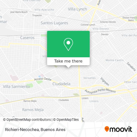 Richieri-Necochea map