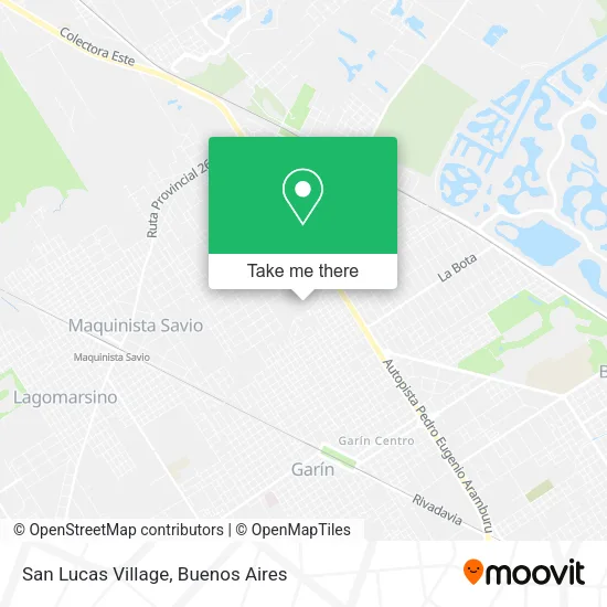 Mapa de San Lucas Village