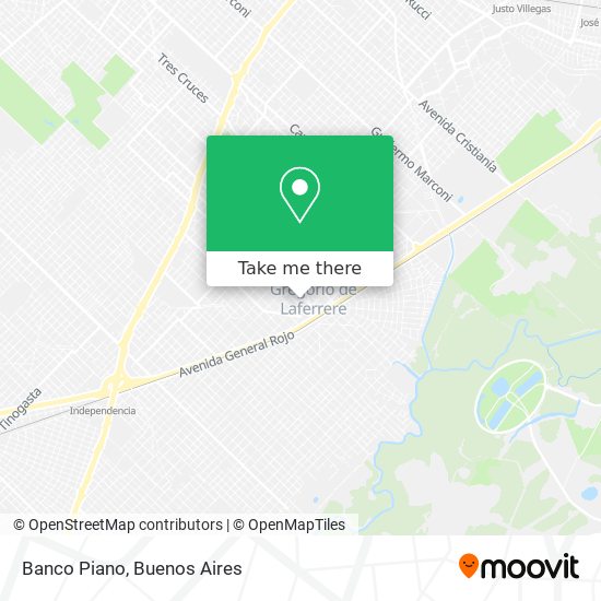 Banco Piano map