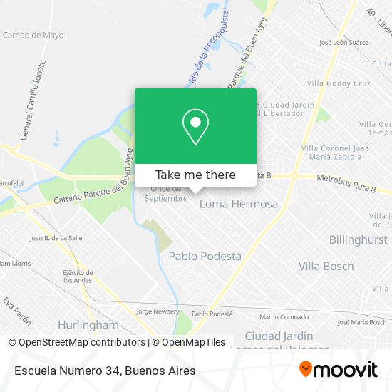 Escuela Numero 34 map
