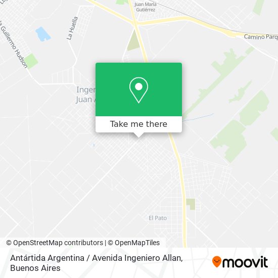 Antártida Argentina / Avenida Ingeniero Allan map