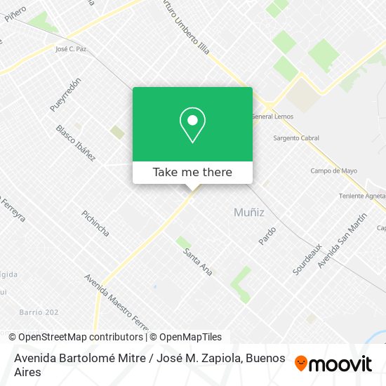 Avenida Bartolomé Mitre / José M. Zapiola map