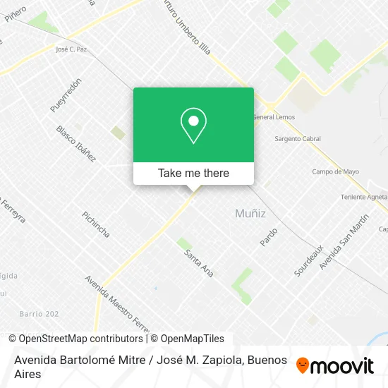 Mapa de Avenida Bartolomé Mitre / José M. Zapiola