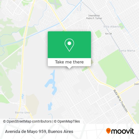 Avenida de Mayo 959 map