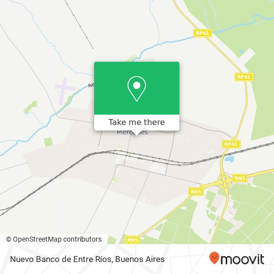 Nuevo Banco de Entre Ríos map