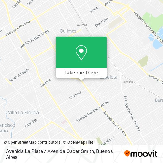 Avenida La Plata / Avenida Oscar Smith map
