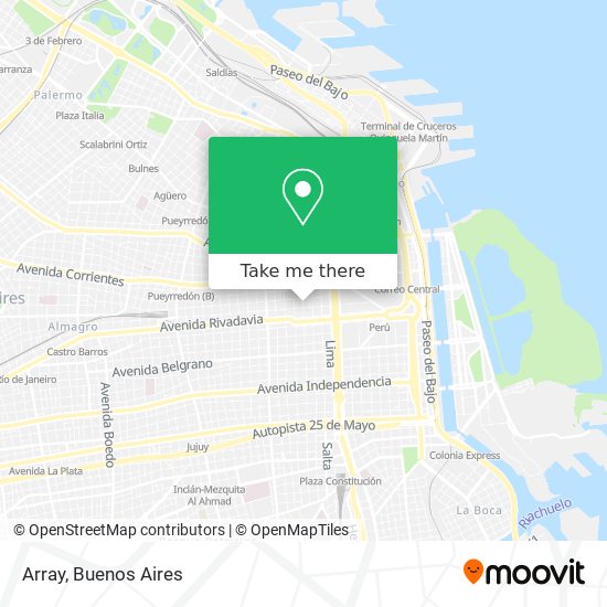 Array map