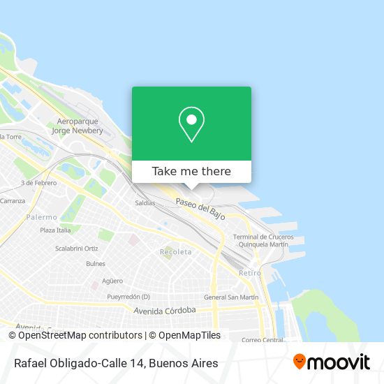 Rafael Obligado-Calle 14 map