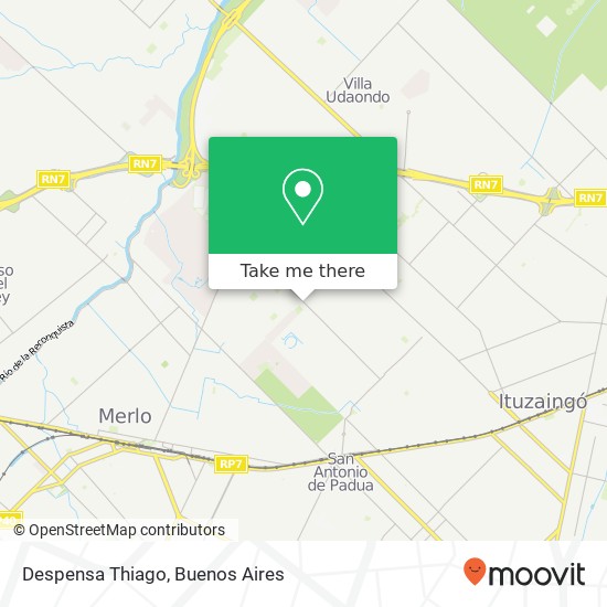 Despensa Thiago map