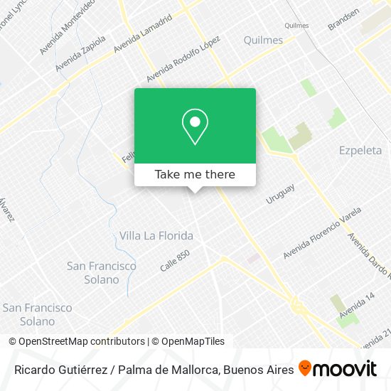 Ricardo Gutiérrez / Palma de Mallorca map