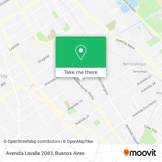 Avenida Lavalle 2083 map