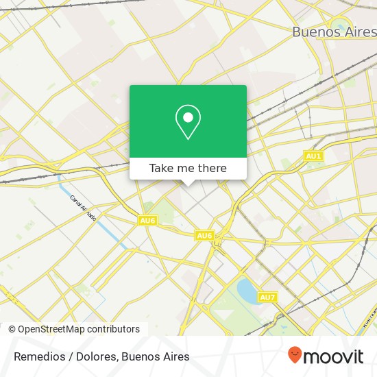 Remedios / Dolores map