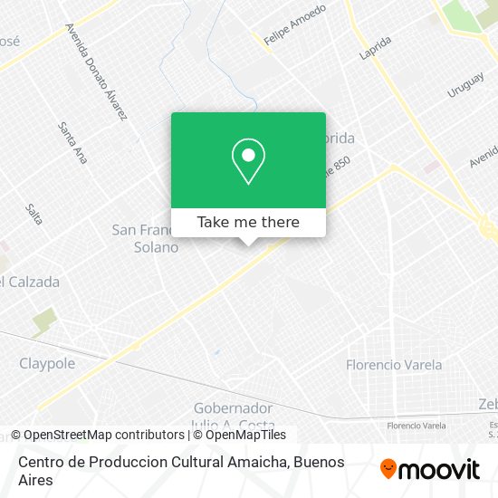 Centro de Produccion Cultural Amaicha map