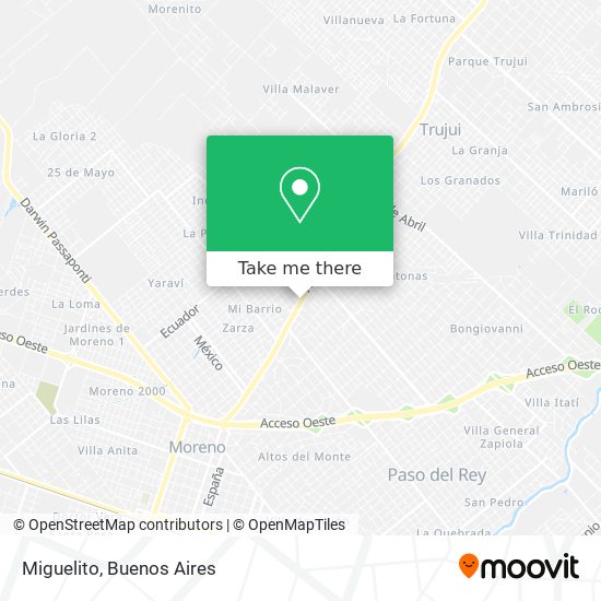 Mapa de Miguelito
