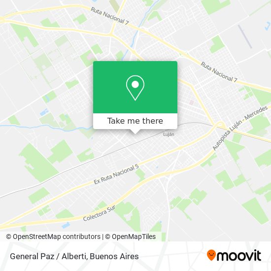 General Paz / Alberti map