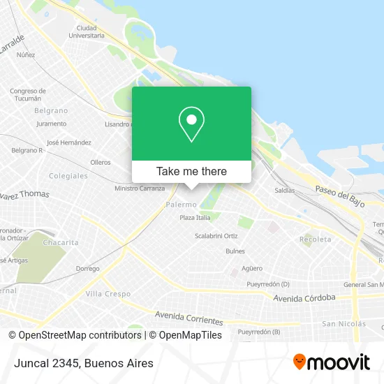 Mapa de Juncal 2345