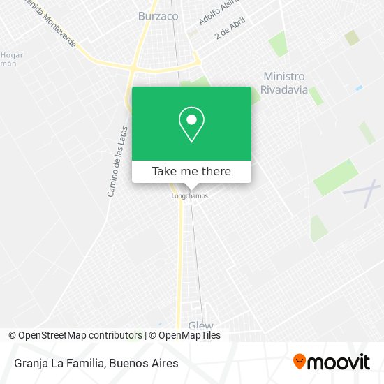 Granja La Familia map