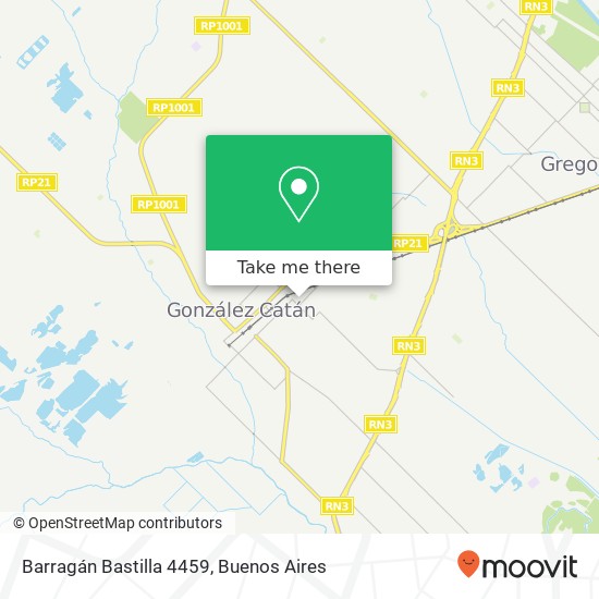 Barragán Bastilla 4459 map