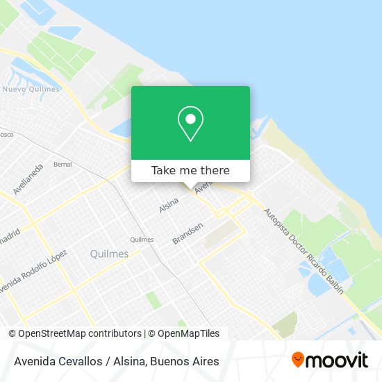 Avenida Cevallos / Alsina map
