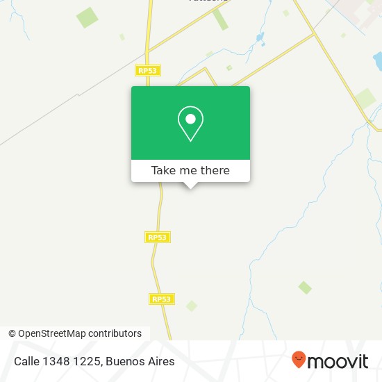 Calle 1348 1225 map