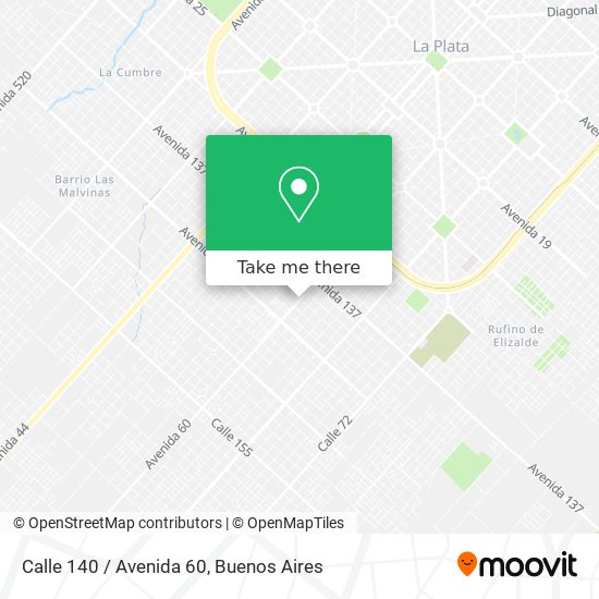 Calle 140 / Avenida 60 map